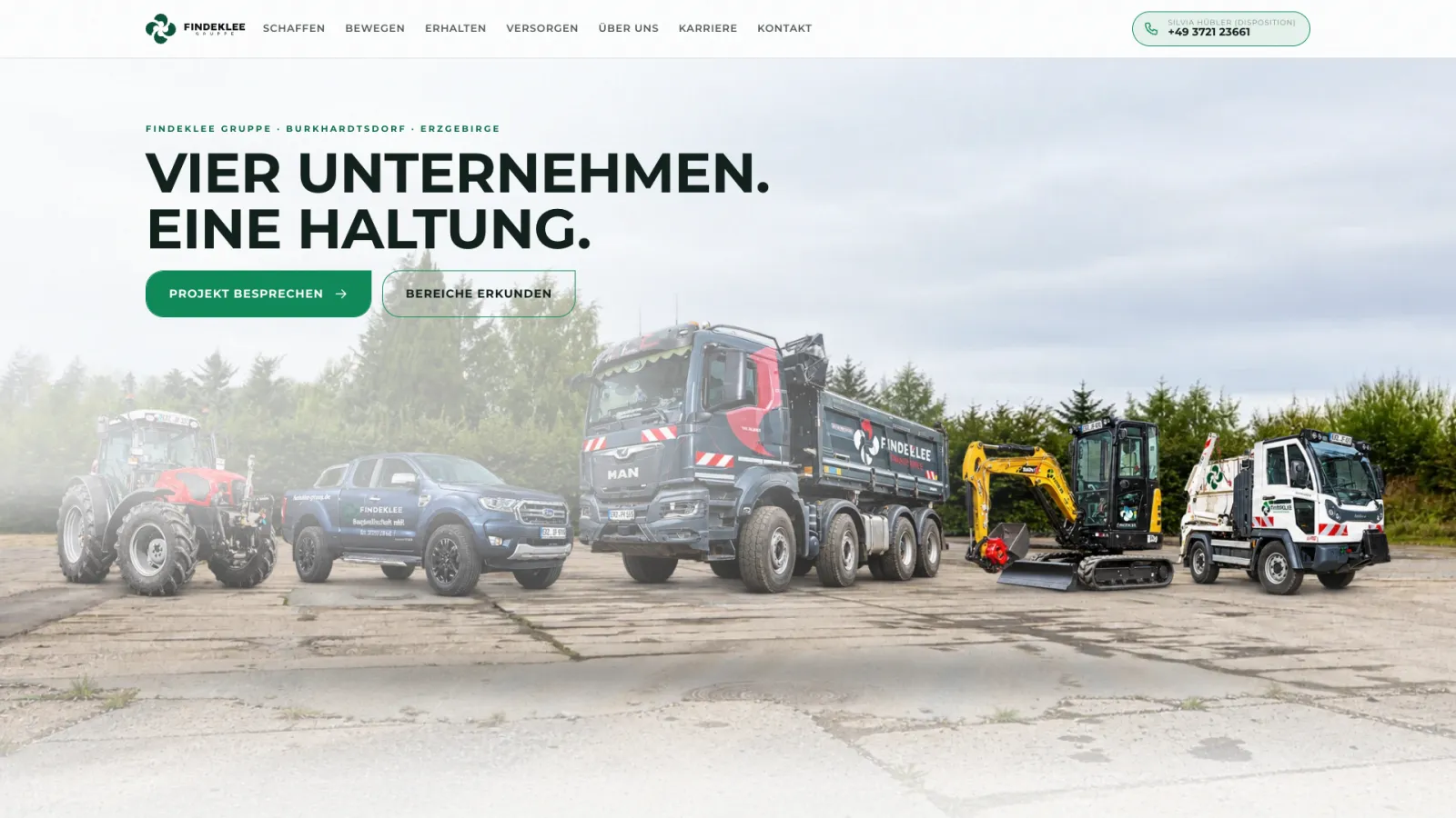 Findeklee Gruppe — Desktop
