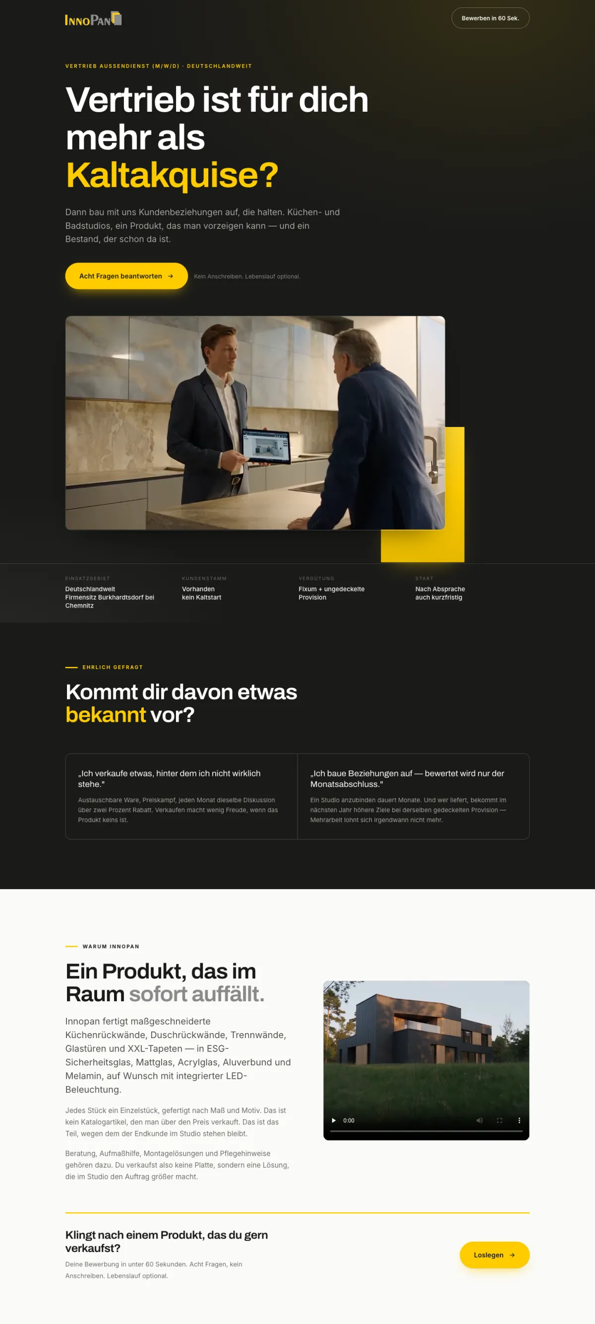 Innopan Recruiting — Laptop