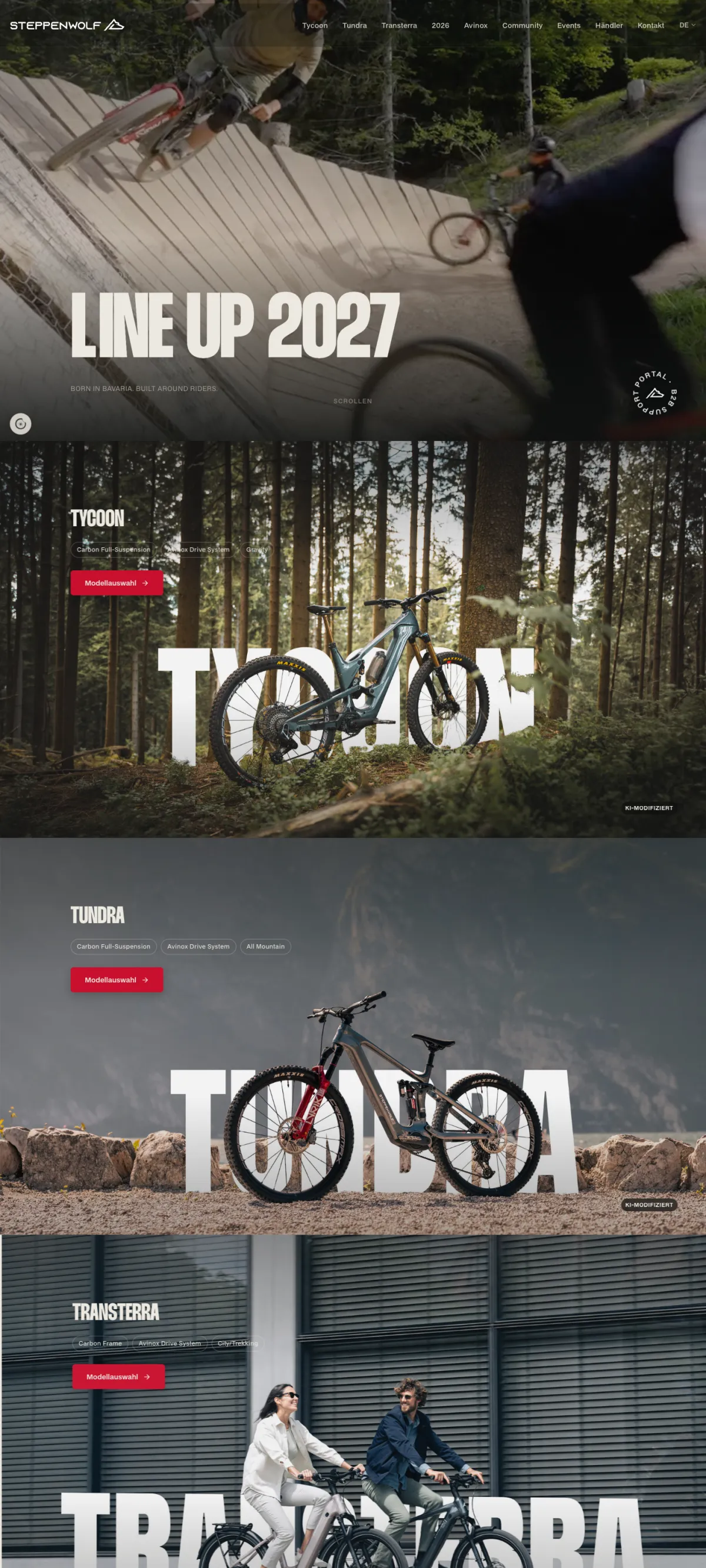 Steppenwolf Bicycles — Laptop